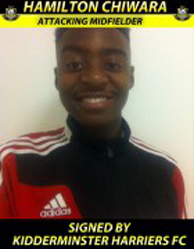 Hamilton Chiwara, Aged 15, Trial with Kidderminster Harriers 