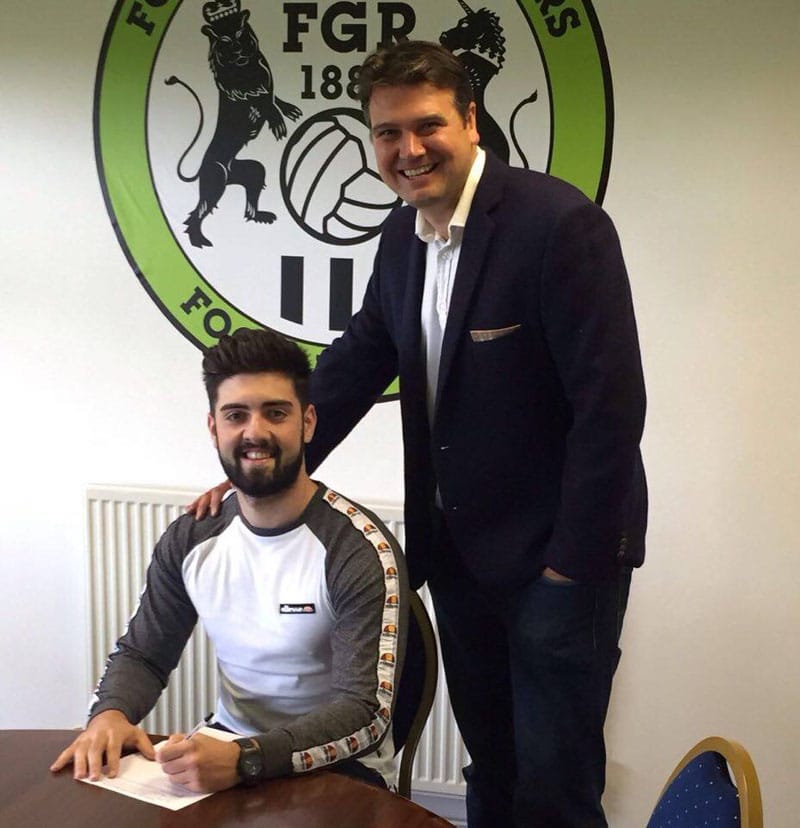 Wales u19 Striker Signs Professional Contract with Forest Green Rovers 