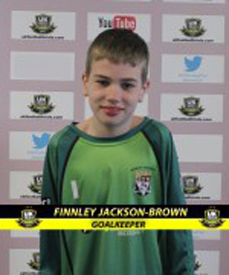 Finney Jackson- Brown, Aged 11, Trial with Stoke City