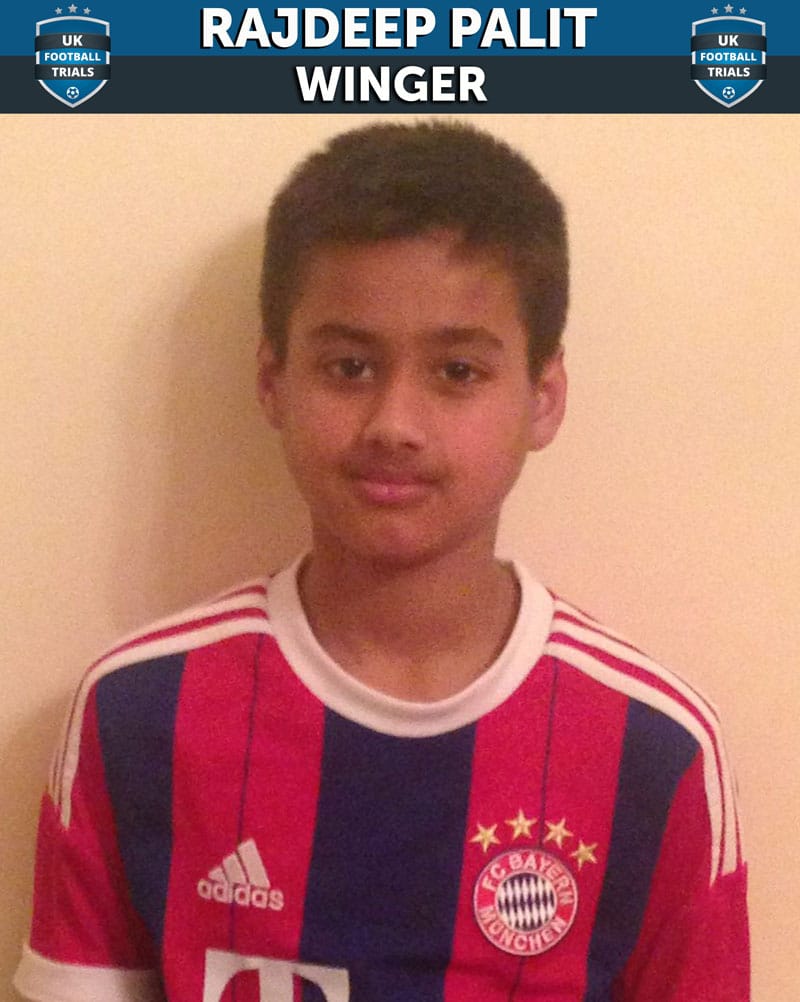11-year-old Rajdeep signs Academy Contract