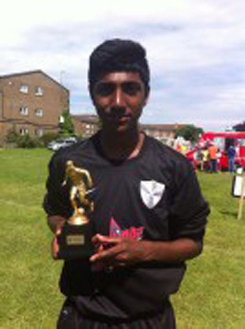 Dinesh Ginella, Aged 14, Trials With Brentford And Crystal Palace