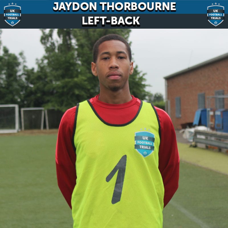 Jaydon Thorbourne – Aged 18 – Trial with Woking FC 