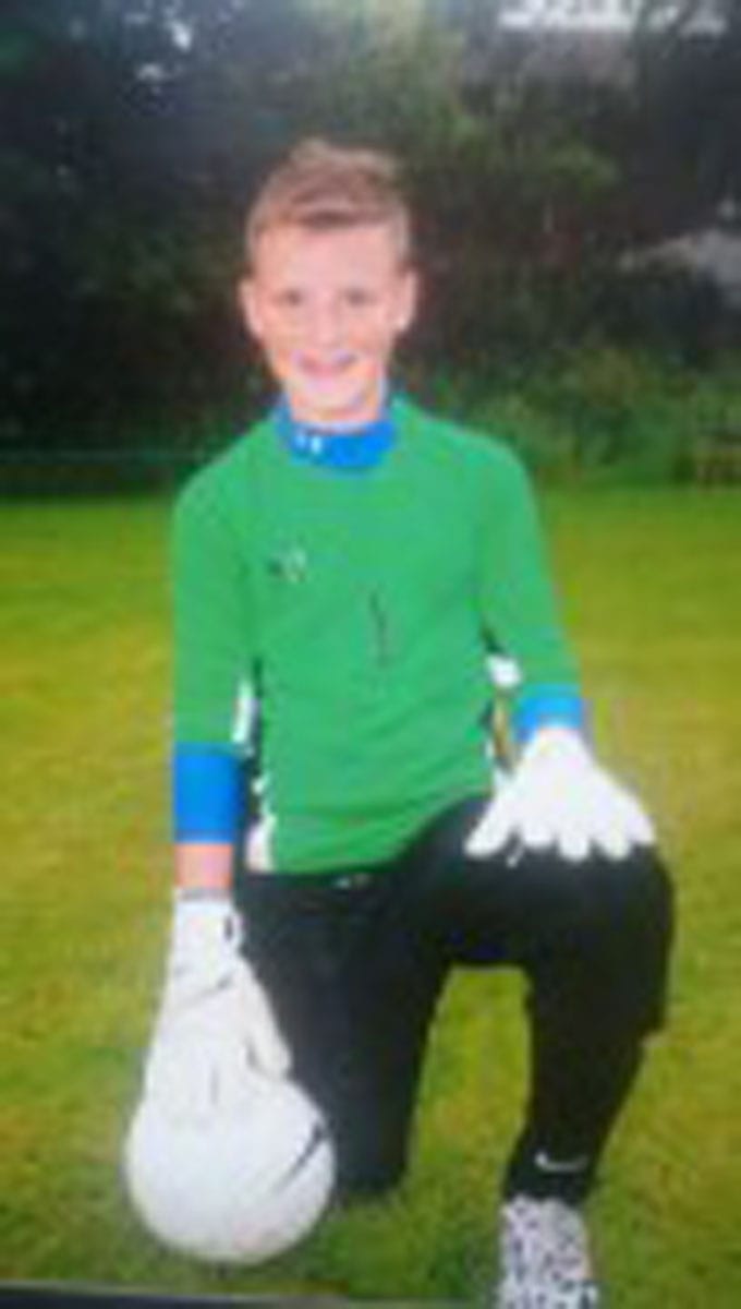Josh Schofield, Aged 11, Trial with Everton
