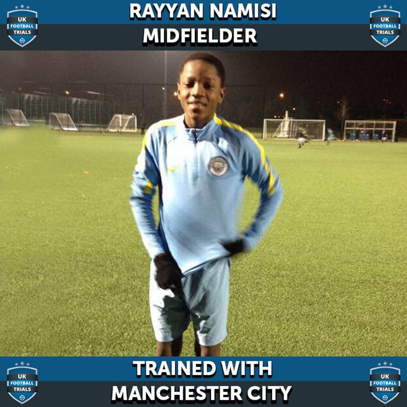 Namisi Scouted by Man City & Played in Academy Game