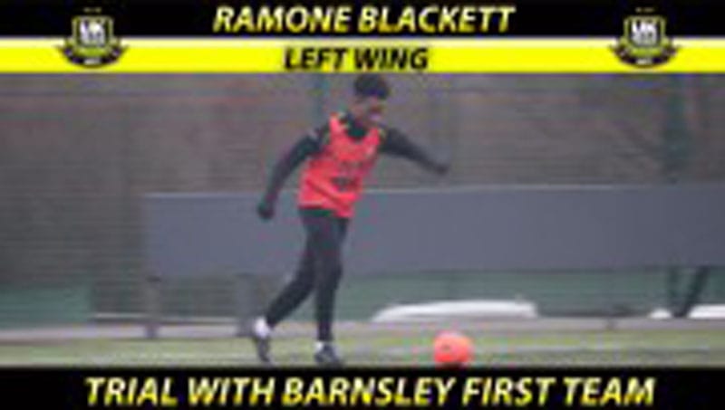 Ramone Blackett, Aged 21, Trial with Barnsley