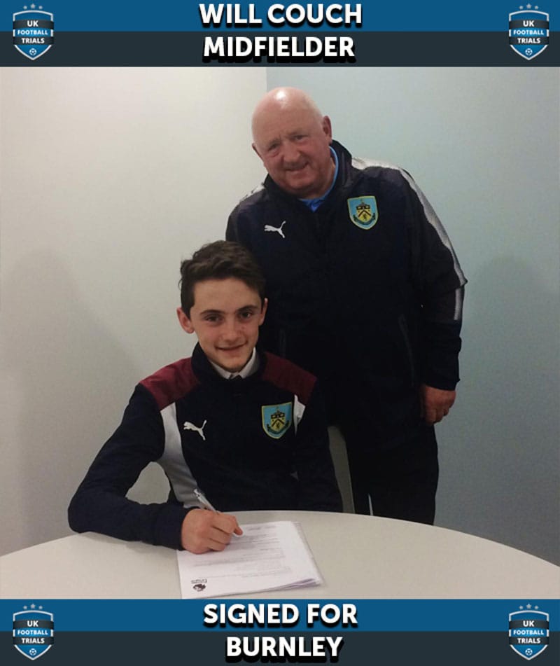 Will Signs for Boyhood Club Burnley