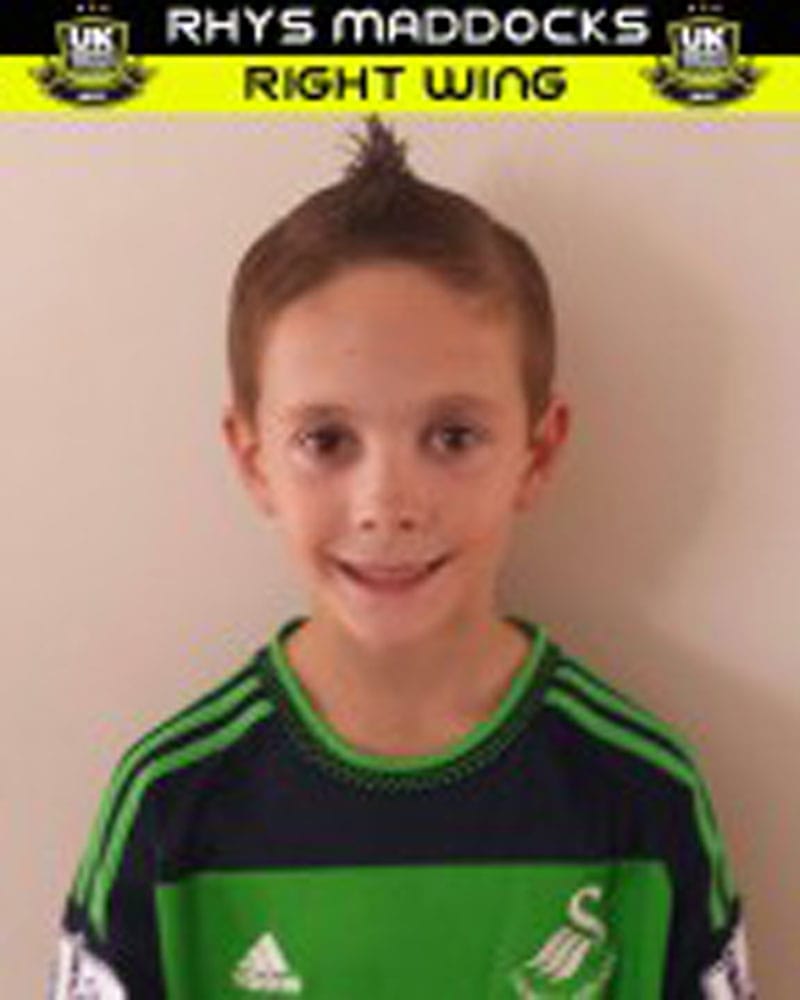 Rhys Maddocks, Aged 10, Trial with Bristol Rovers