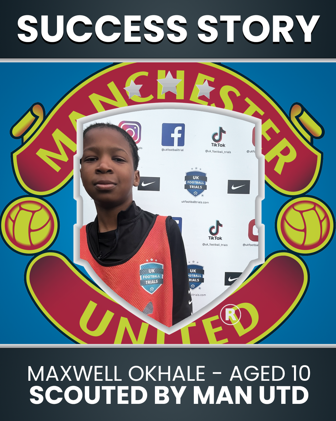 Maxwell – 10 Years Old – Scouted by Manchester United