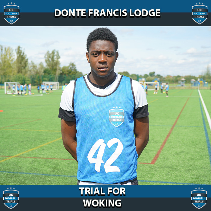 Donte Francis Lodge - Aged 20 - Trial for Woking