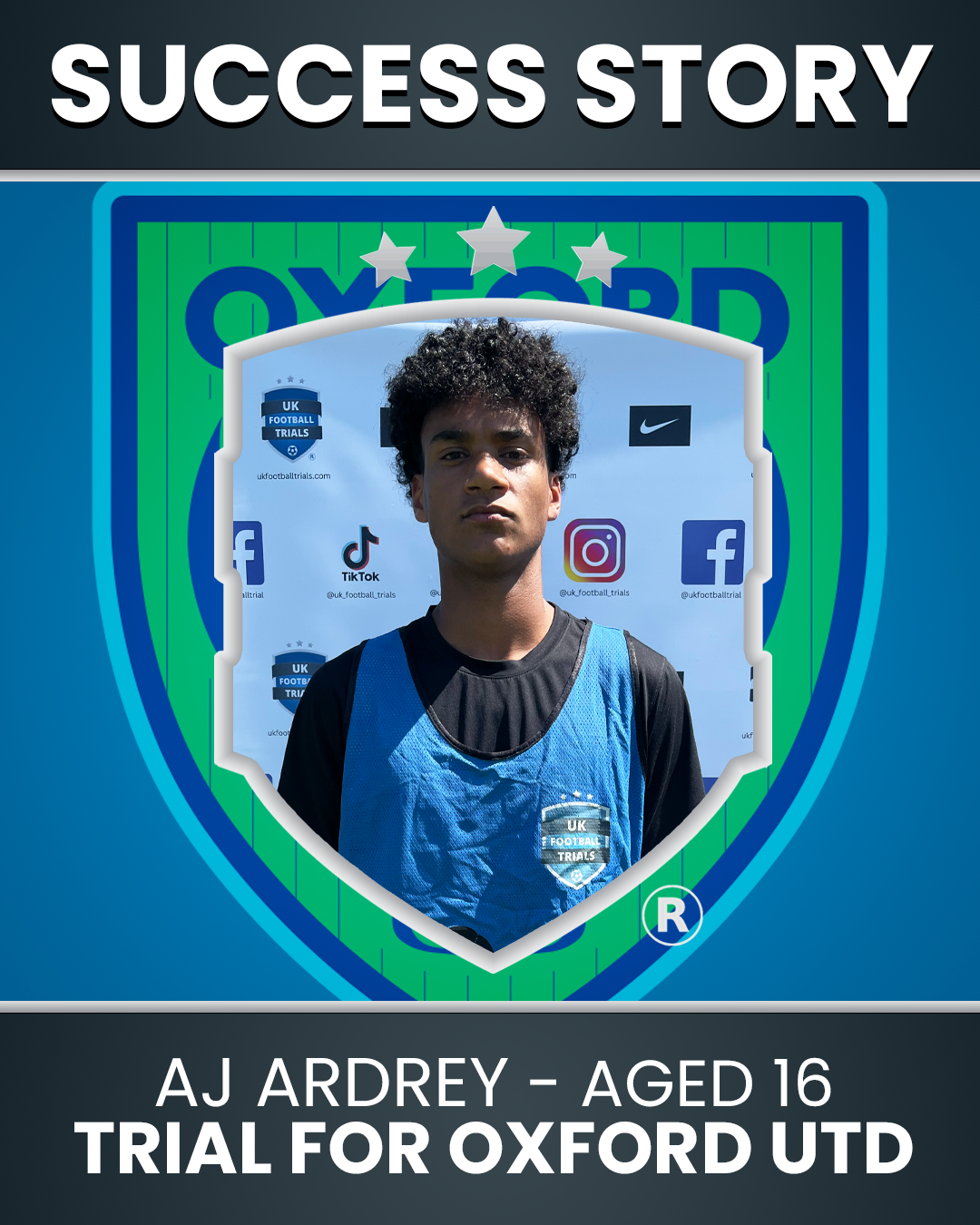 AJ Ardrey - 16 year old Scouted by Oxford United