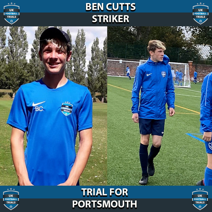 Ben Cutts - Aged 14 - Trial for Portsmouth