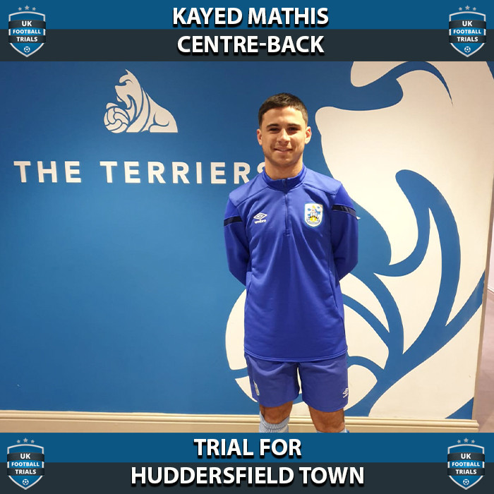 Kayed Mathis - Aged 17 - Trial For Huddersfield Town A.F.C