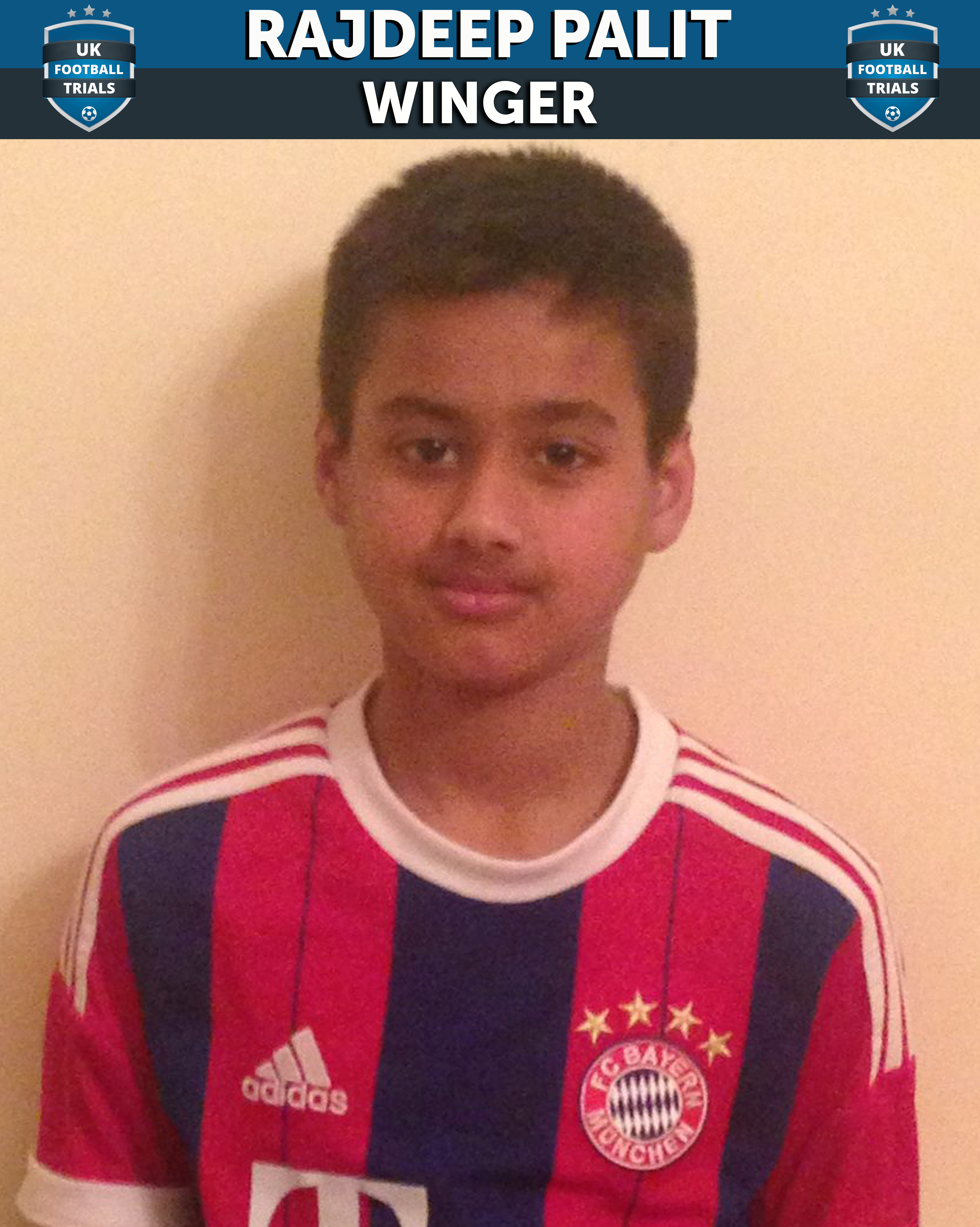 Rajdeep Palit - Aged 11 - SIGNED with Huddersfield Town