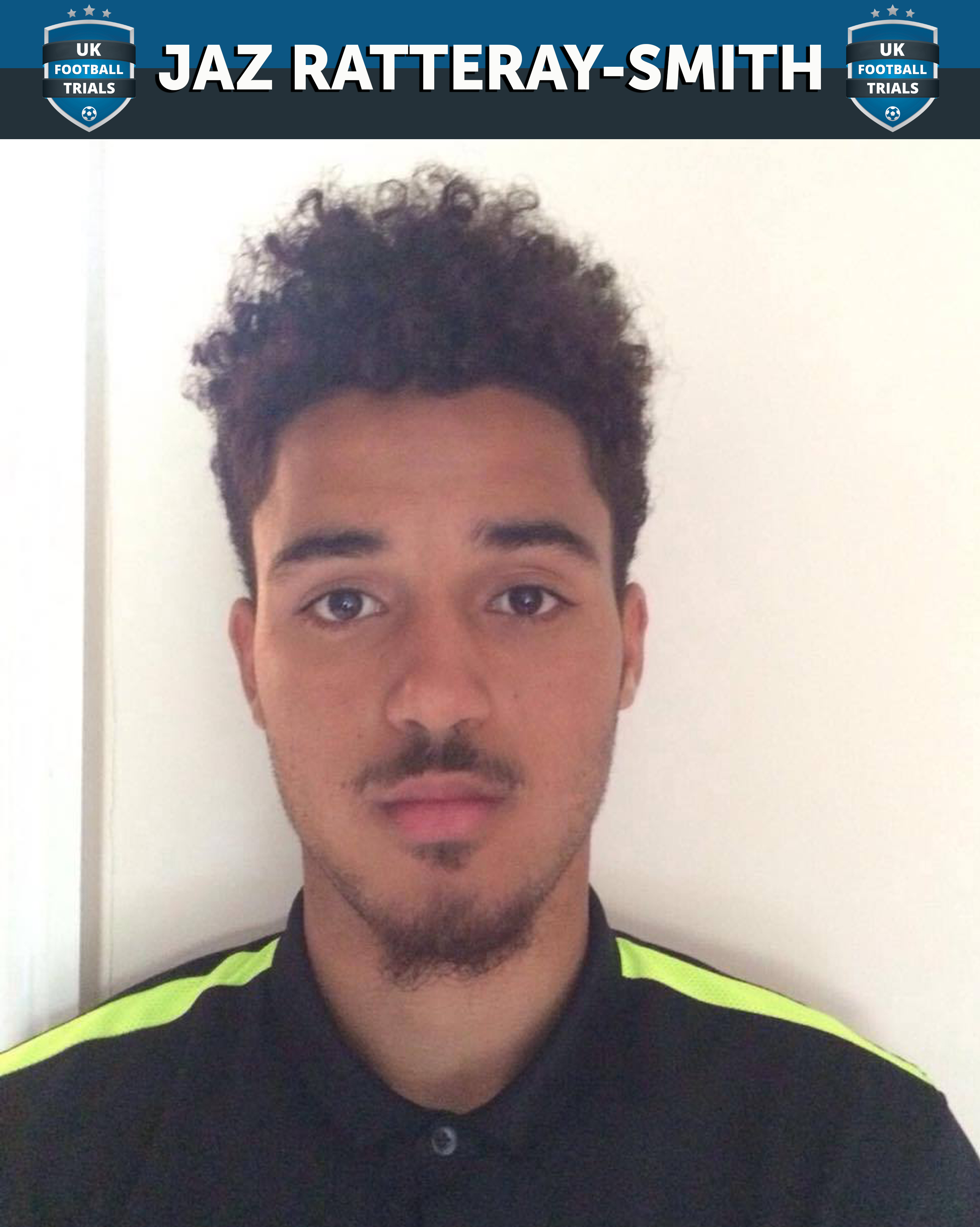 Jaz  Ratteray-Smith - Aged 19 - Trial with Woking FC 