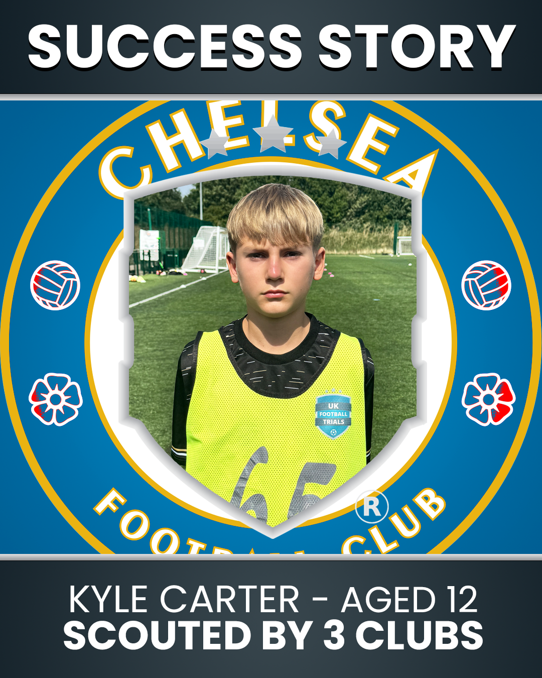 Kyle Carter - 12 Years Old Scouted by Chelsea and QPR and Ipswich