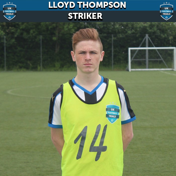 Lloyd Thompson - Aged 16 - Signed with Farnborough Town 