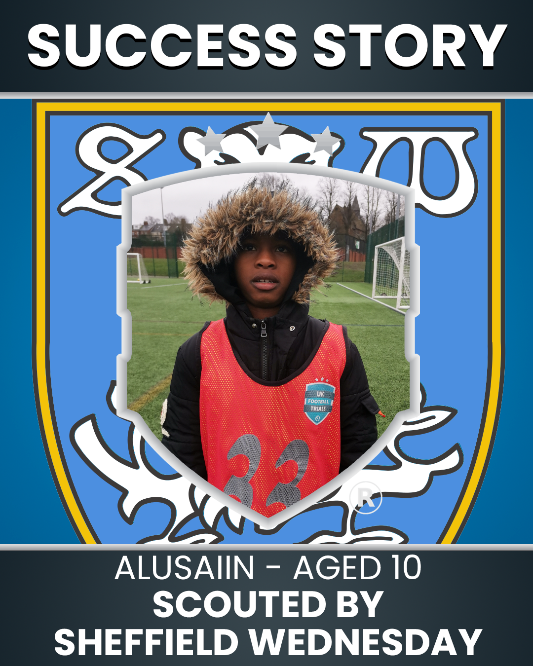 Alusaiin – 10 Years Old – Striker | Scouted by Sheffield Wednesday & Rotherham United
