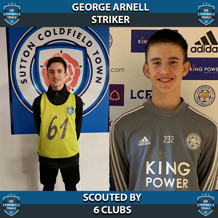 George Arnell - Aged 15 - Scouted by 6 Clubs!