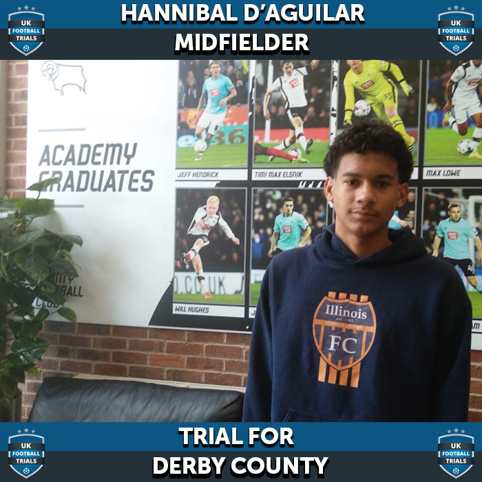 Hannibal D'Aguilar - Aged 14 - Trial for Derby County