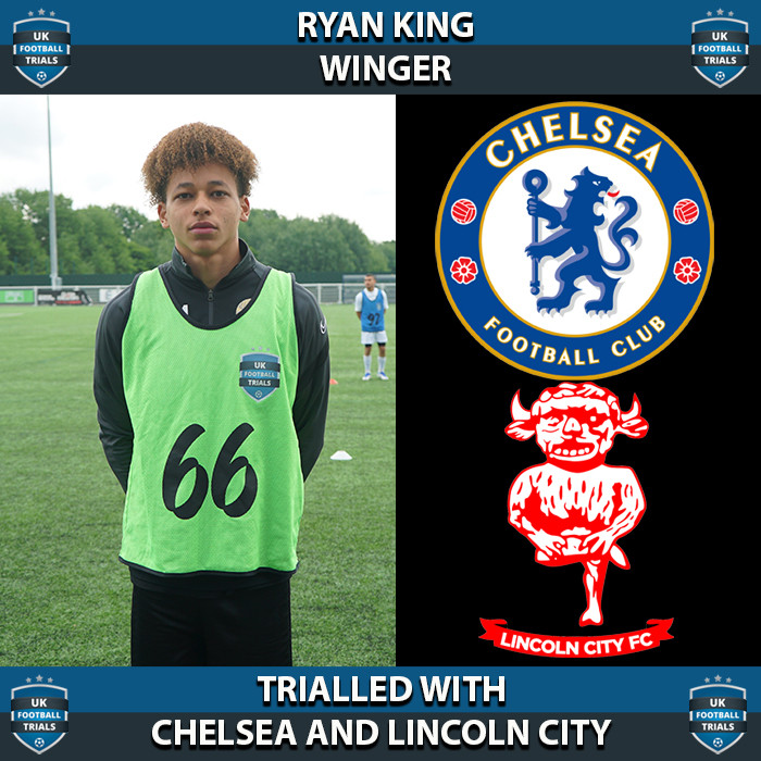 Ryan King - Aged 17 - Trialled With Chelsea And Lincoln City