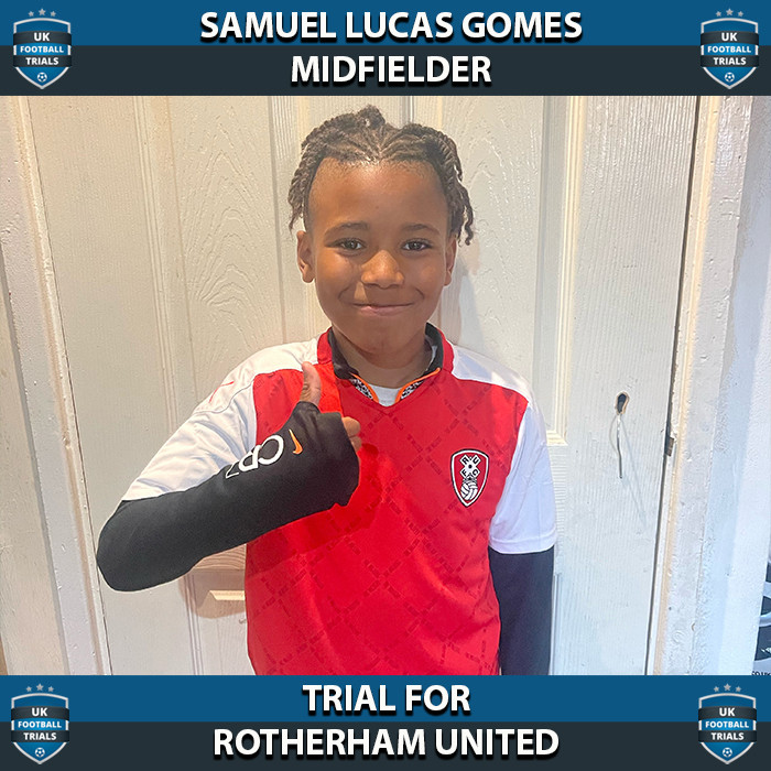 Samuel Lucas Gomes - Aged 10 - Trial For Rotherham United