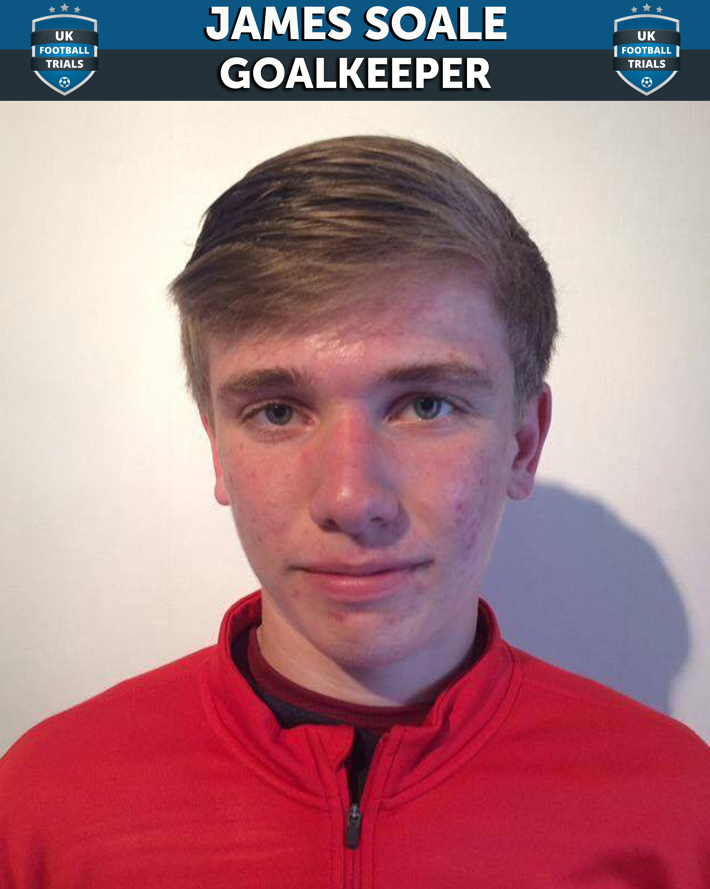 James Soale - Aged 16 - Signed with Semi-Pro Club