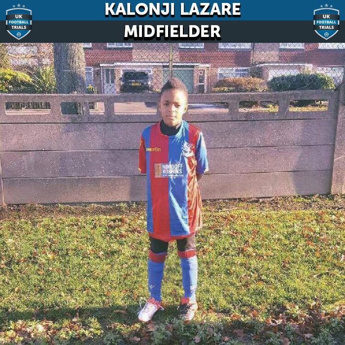 Kalonji Lazare - Aged 10 - Trial with Crystal Palace