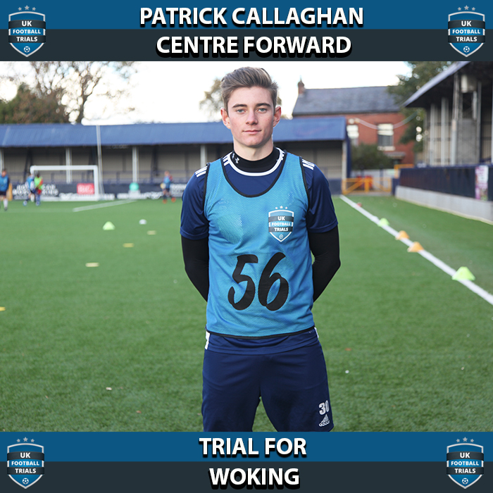 Patrick Callaghan - Aged 17 - Trial for Woking
