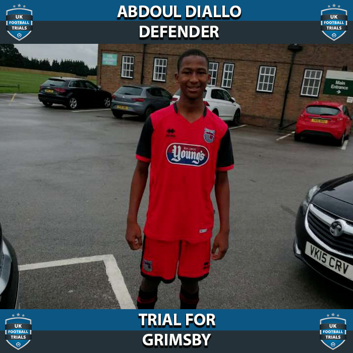 Abdoul Diallo - Aged 16 - Trial For Grimsby