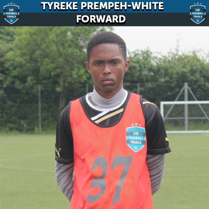 Tyreke Prempeh-White - Aged 14 - Scouted by Reading 
