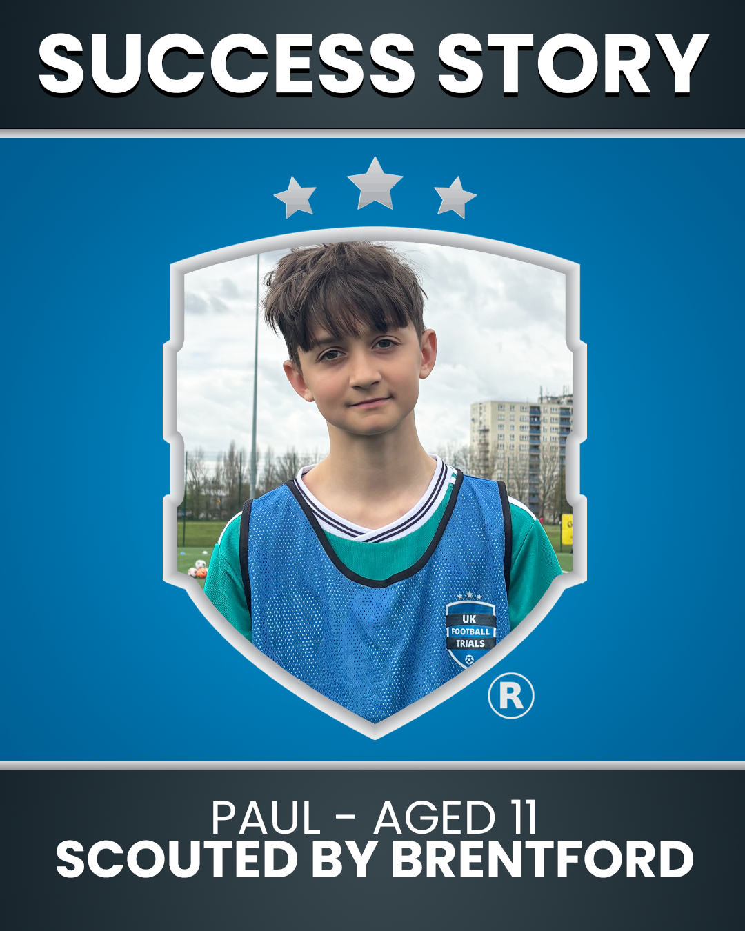 Paul – 11 Years Old – Attacker | Scouted by Brentford FC