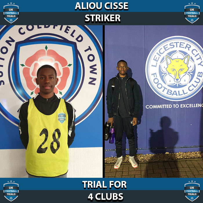 Aliou Cisse - Aged 13 - Scouted by 4 Clubs