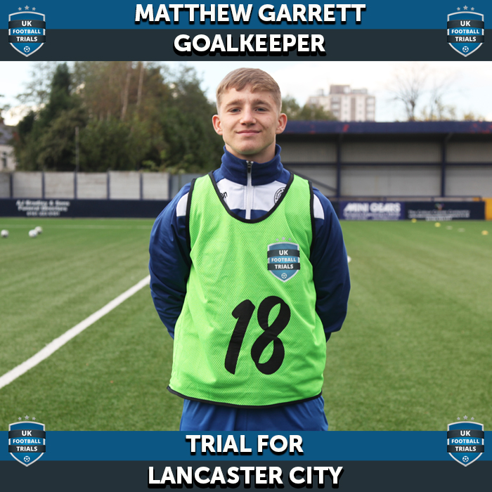 Matthew Garrett - Aged 16 - Trial for Lancaster City