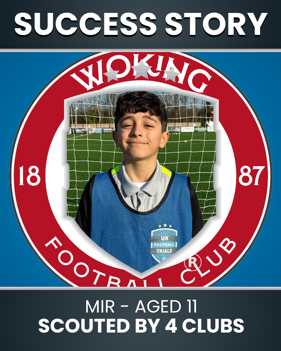Mir Zana – 11 Years Old – Winger/Full Back | Scouted by Luton Town, Oxford United, Woking & Oxford City