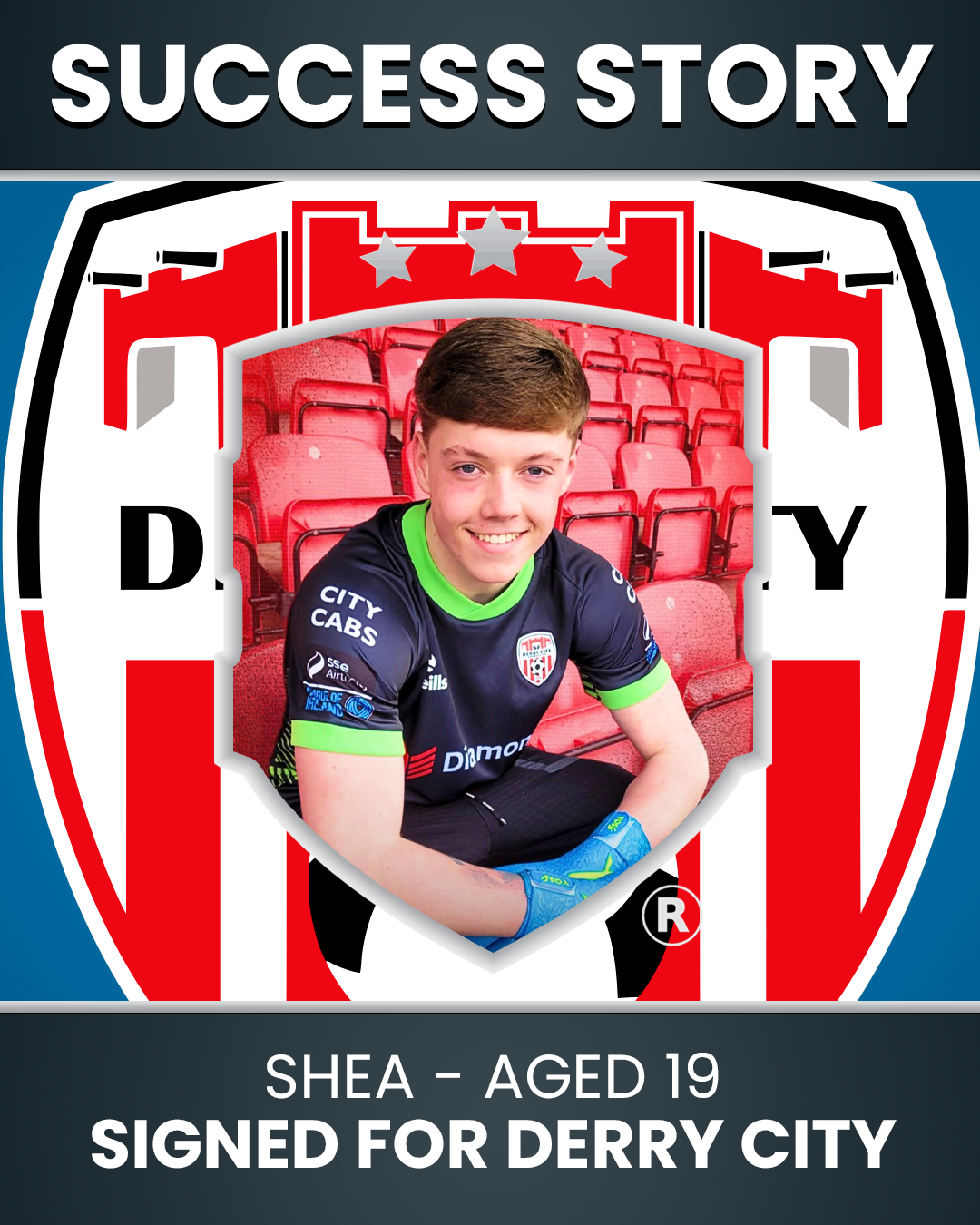 Shea Callister 19 - Signed for Derry City
