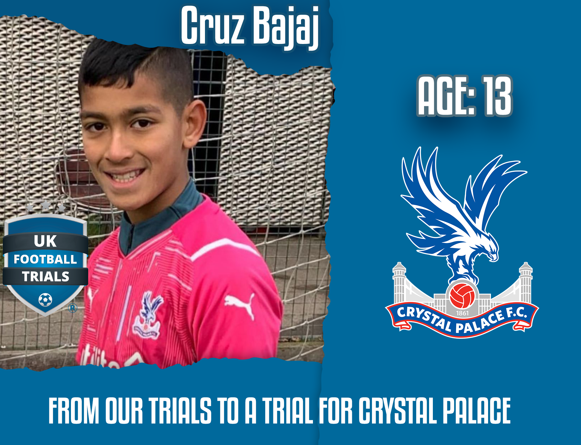 Cruz Bajaj -14 year old -  Success Story Update