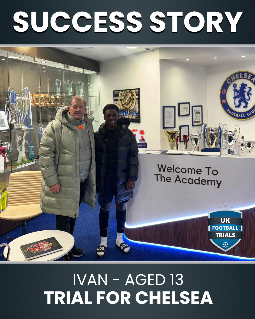 Ivan – 13 Years Old – Scouted by Chelsea FC