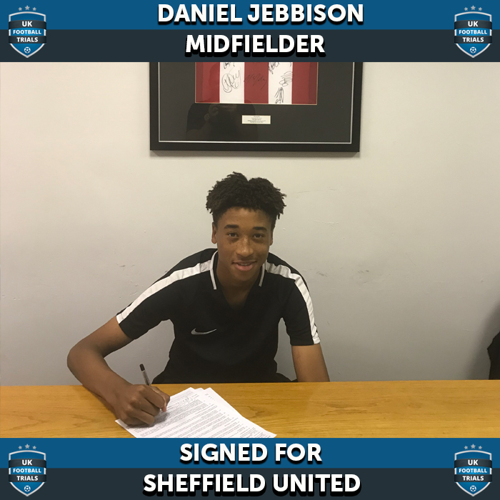Daniel Jebbison - Aged 15 - SIGNED for Sheffield United