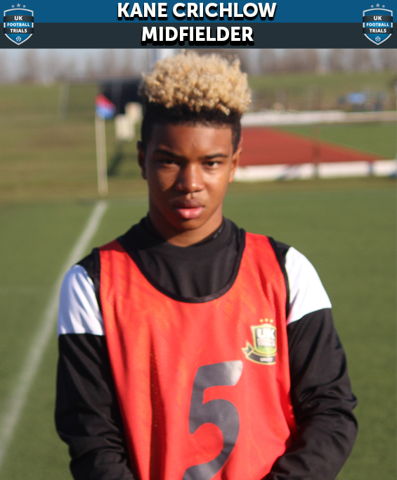 Kane Crichlow - Aged 16 - Trial with AFC Wimbledon and Match Against Chelsea u17's