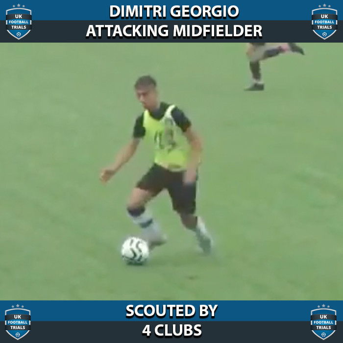 Dimitri Georgio - Aged 15 - Attacking Midfielder - Scouted By 4 Clubs