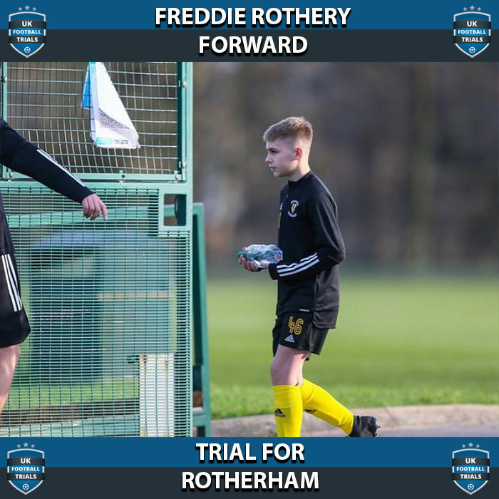 Freddie Rothery - Aged 12 - Trial For Rotherham United