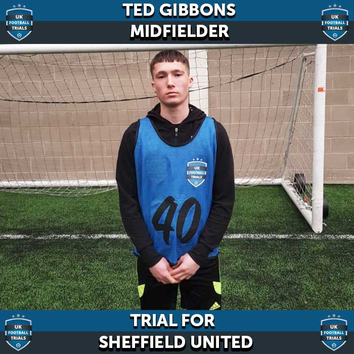 Ted Gibbons - Aged 15 - Trial for Sheffield United
