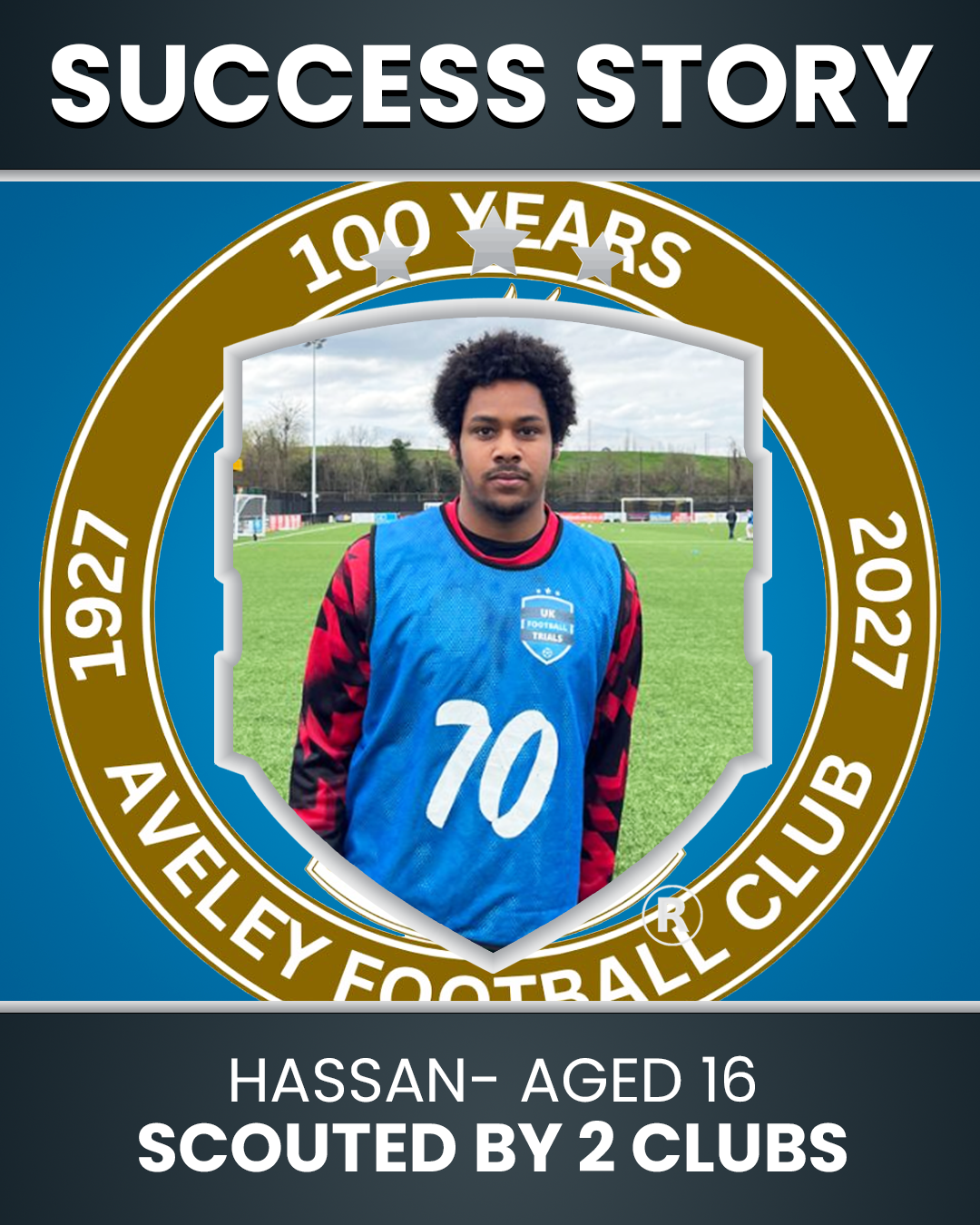 Hassan – 16 Years Old – Centre Back / Centre Midfielder | Scouted by Brentford and Aveley FC