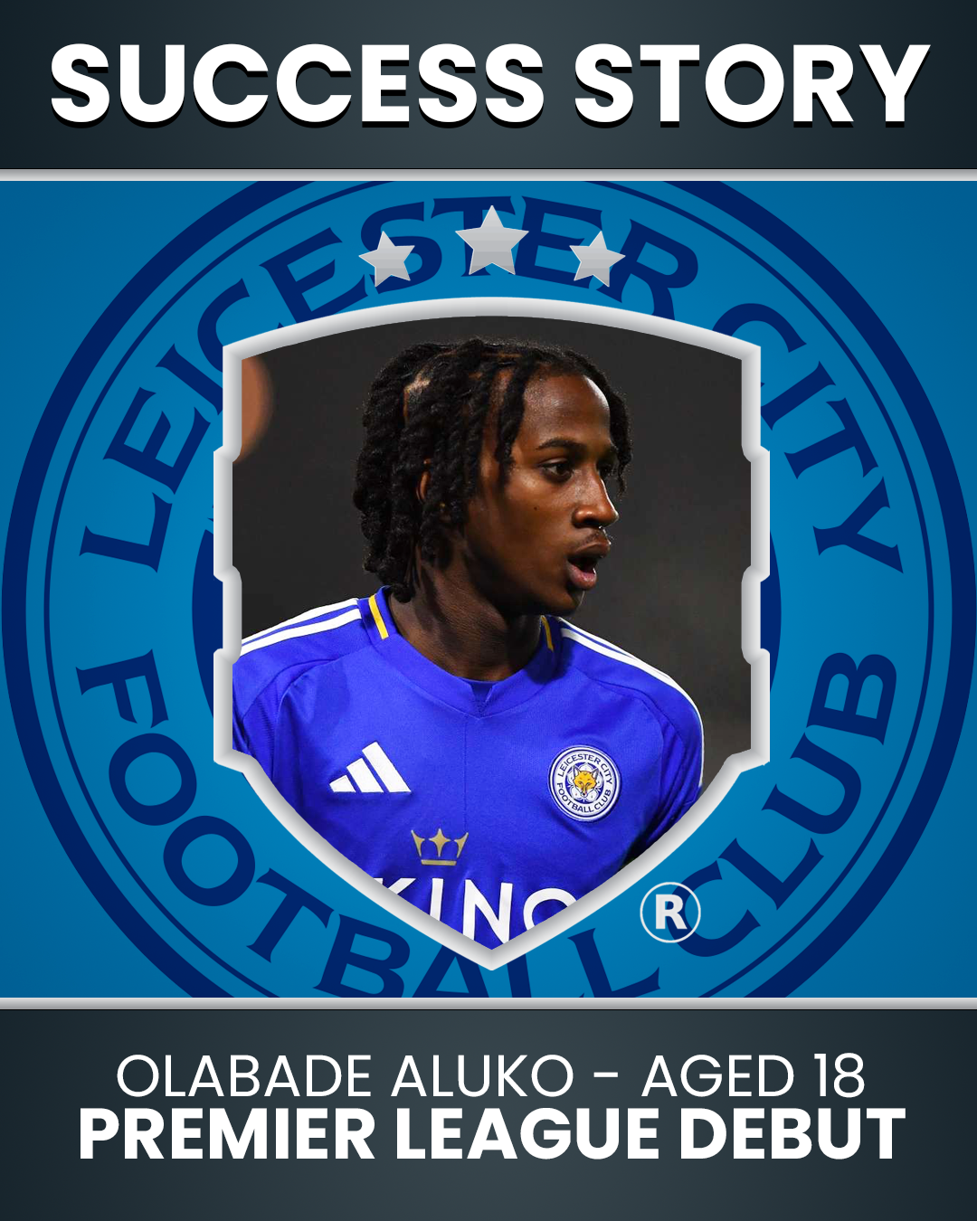 Bade Aluko – Premier League Debut for Leicester City
