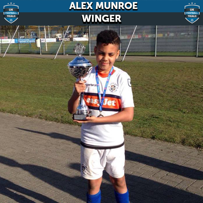 Alex Munroe - Aged 10 - Trial with Reading 