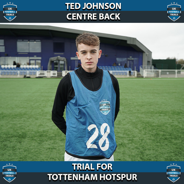 Ted Johnson - Aged 15 - Trial for Tottenham Hotspur