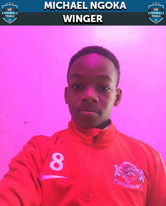 Michael Ngoka - Aged 13 - Invited Back for Third Session with West Ham United