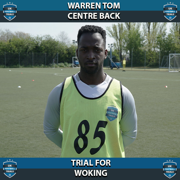 Warren Tom - Aged 18 - Trial for Woking