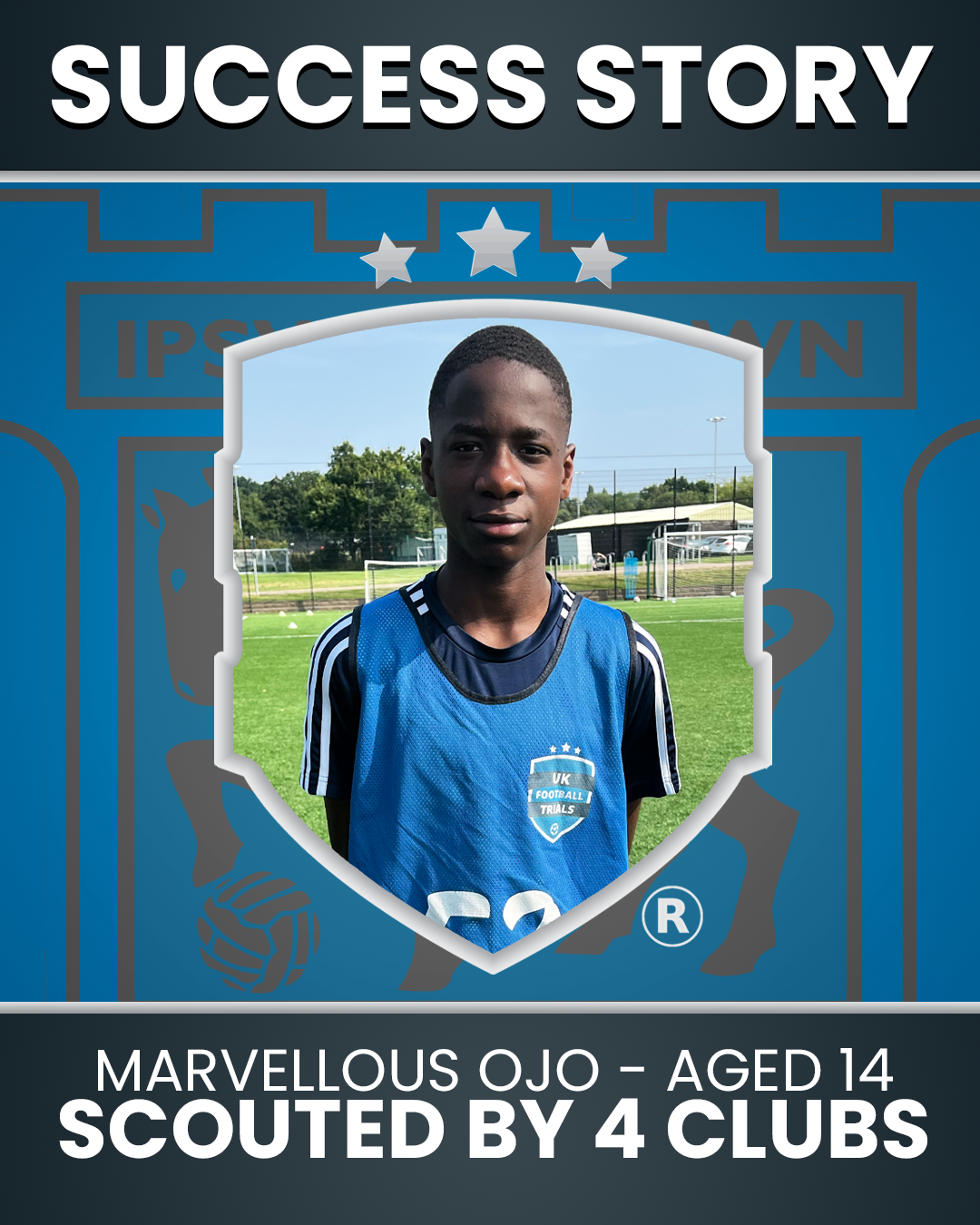 Marvellous Ojo - 14-Year-Old Winger – Scouted by 4 Clubs