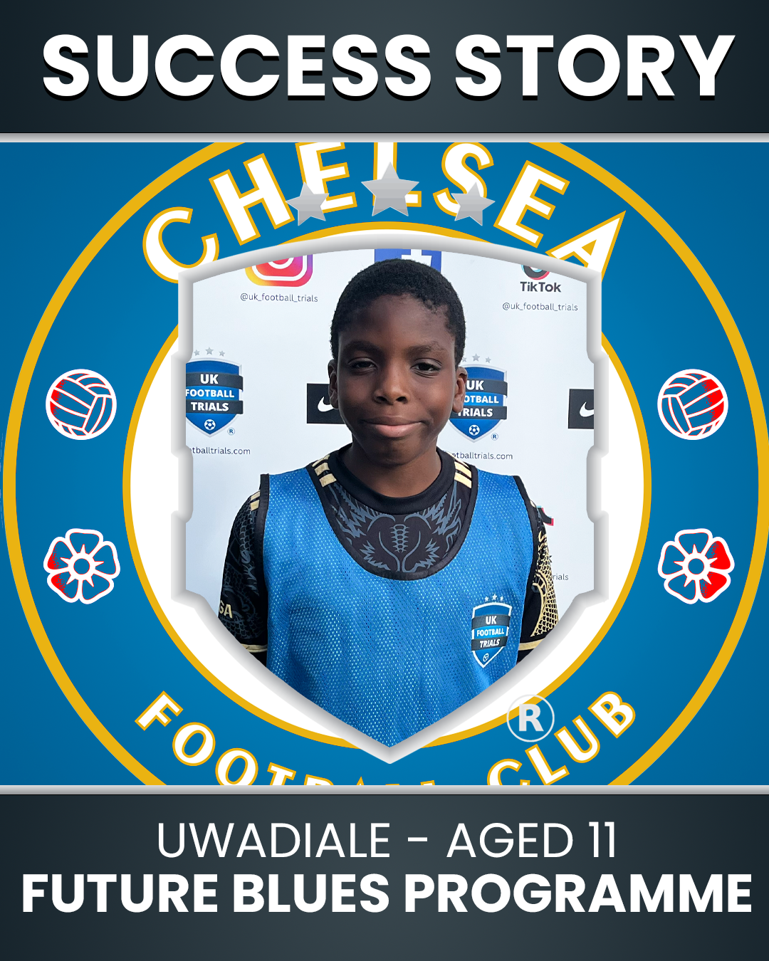 Uwadiale – 11 Years Old – Scouted by Chelsea